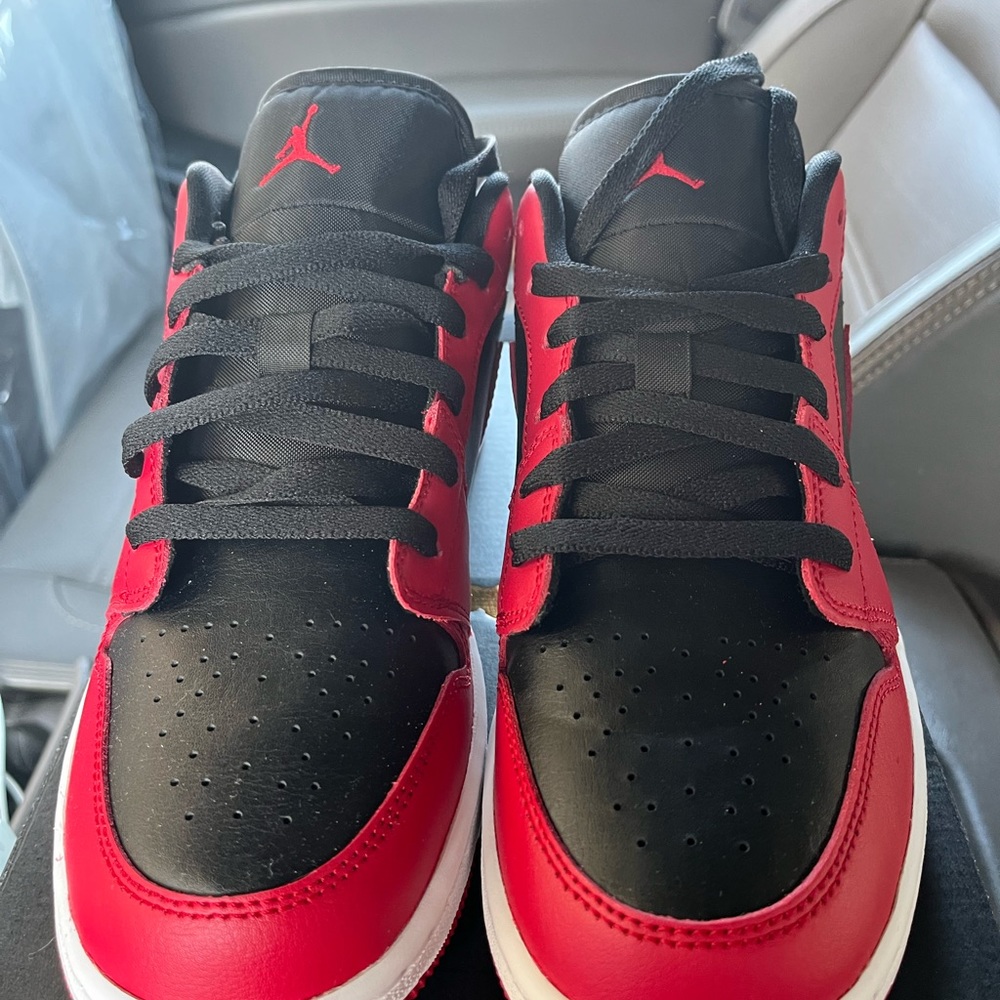 Brand new never been worn.  I bought these at Sneaker Garden in Las Vegas